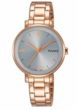 Pulsar Ladies Rose Gold Plated