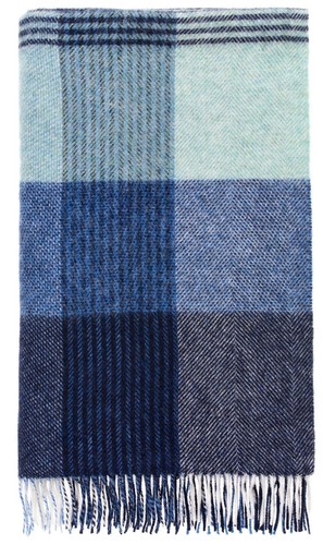 Shetland lambswool throw - shetland,