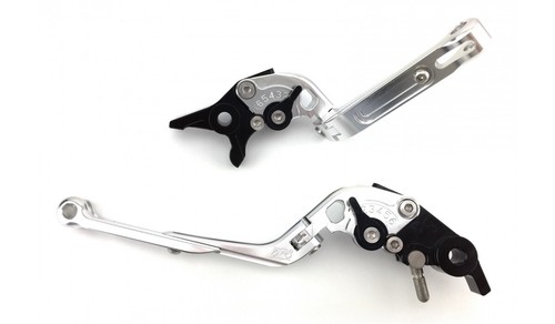 Silver foldable flip brake - up,