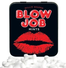 Blow job mints - job, shaped