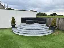 Garden feature sofa furniture illuminated raised seating area 
