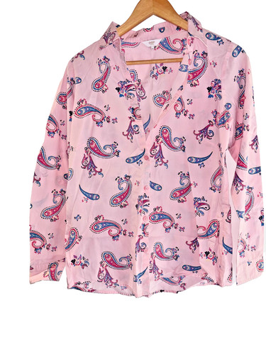 Cotton traders pink paisley - traders,