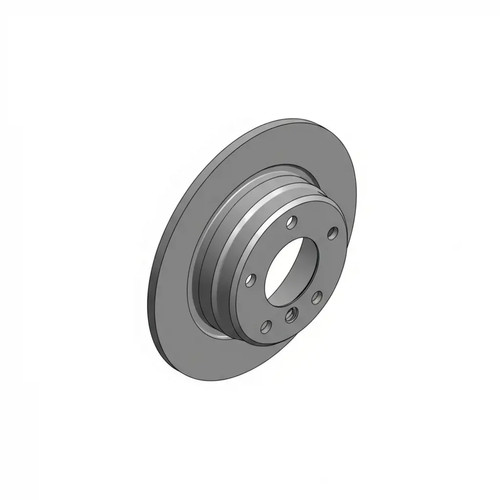 Brake disc solid - 2x,