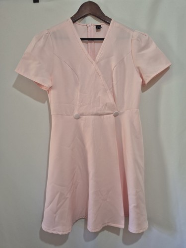 Shein pastel pink dress - shein,