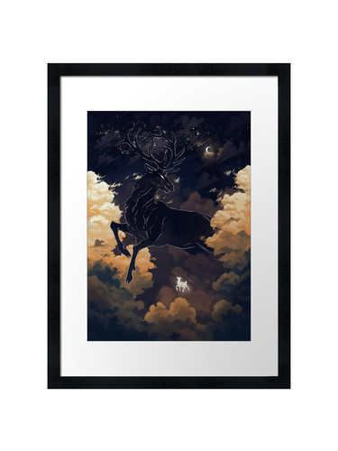 Stargazer cherub framed - stargazer�s,
