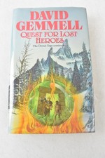 Quest for Lost Heroes David Gemmel Hardback 1990 First Edition Original jacket