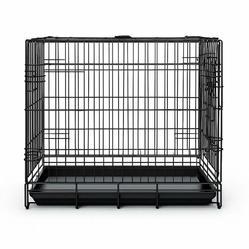 24in strong metal dog crate - metal,