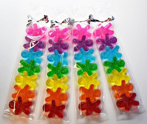 Gingerbread men mini soaps - 7,