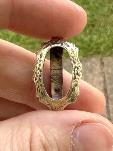 Victorian antique gold front - gold,