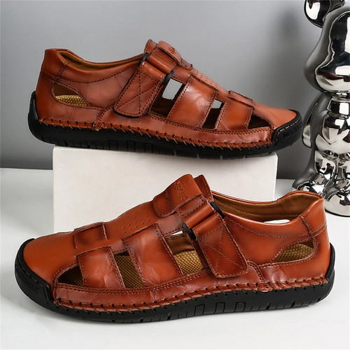 Mens casual closed toe leather - mens,
