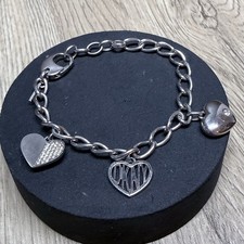 DKNY Heart Charm Bracelet