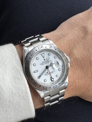 Rolex explorer white men s - white, men's