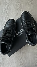 Genuine Black Prada Leather