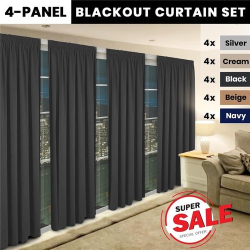 Curtains panel blackout - curtains,