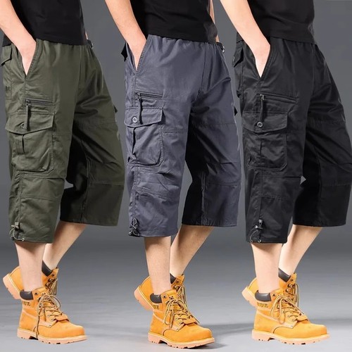 Mens cargo summer shorts - summer,