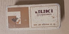 Vintage Juki Tin With Old Work