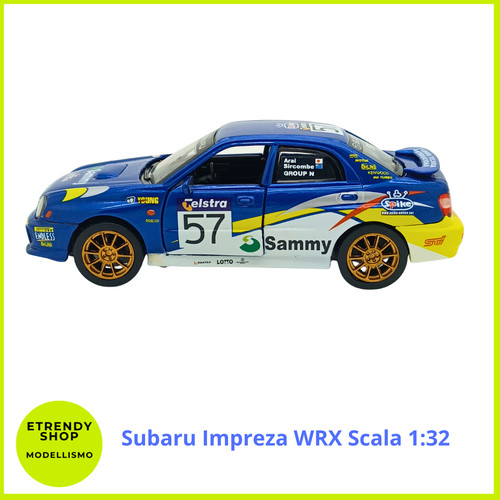 Subaru impreza wrx rally - subaru, scale