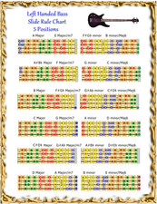 LEFT HANDED BASS SLIDE RULE