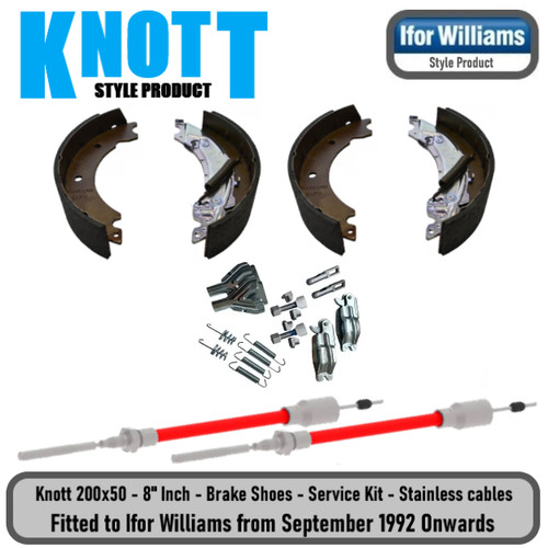 Knott style stainless brake - knott,