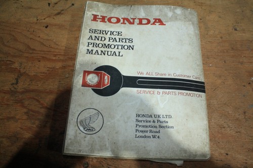Honda service and parts - service,