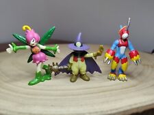 Digimon Mini Figures Bandai Vintage Miniature Lillymon Wizardmon Fladramon