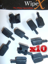 Fit DAF LF CF XF XG HGV TRUCKS Washer Jets (Workshop pkt (10) Clip to wiper arms