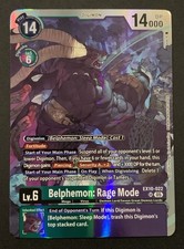 Belphemon: Rage Mode EX10-022 SR - Sinister Order - Digimon TCG