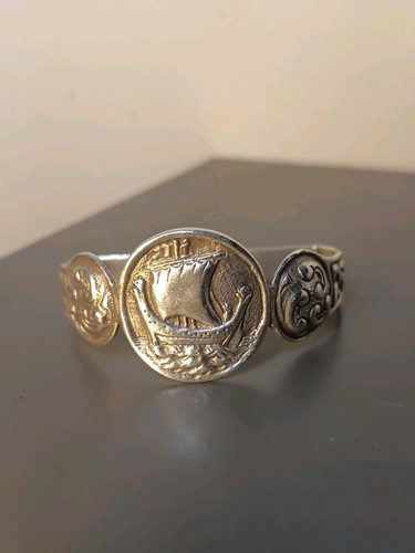 Vintage silver napkin - silver, ring