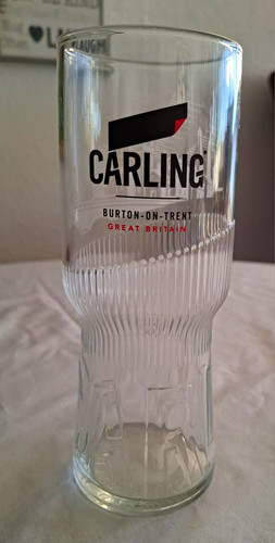 Carling pint beer glass - pint,