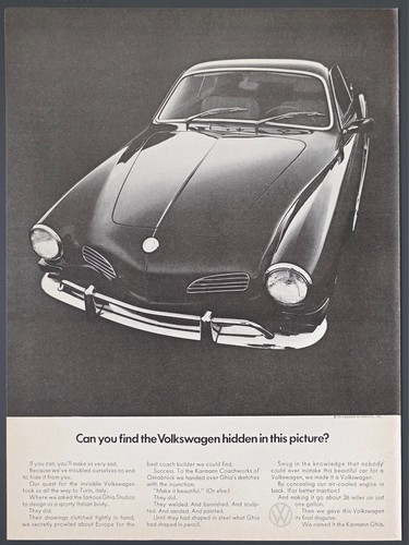 1970 print karmann - print, ghia