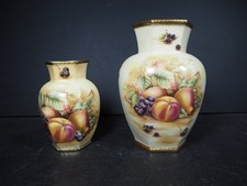 2 x Aynsley Bone China Orchard