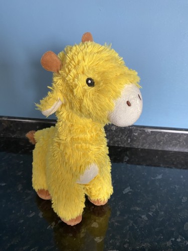 Yellow giraffe shaggy cuddly - shaggy,