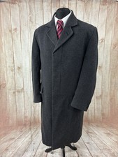 Crombie Style Overcoat Grey