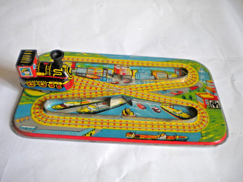 Vintage tin toy indian - vintage,