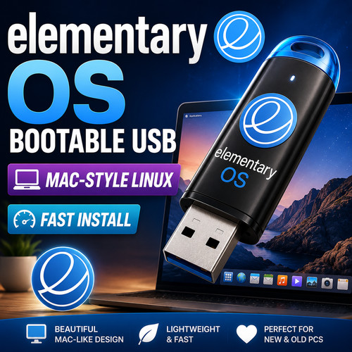 Elementary bootable usb - os,