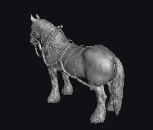 Swf004 shire horse with - swf004,