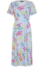 Bonmarche Blue Floral Print
