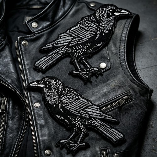 Black crow raven - raven, gothic