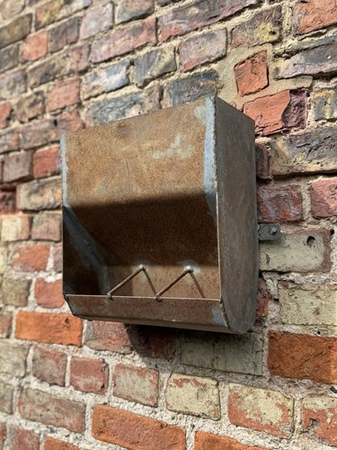 Vintage wall mounted - wall, metal