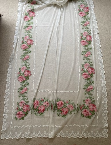 Pair vintage rose - of,