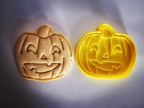 Halloween pumpkin cookie - halloween,