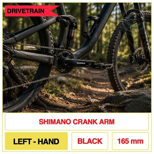 Shimano left hand crank arm - left,