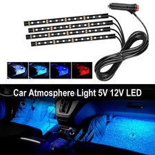 12LED Multicolor USB Car