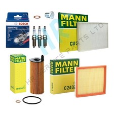 MANN FILTERS + BOSCH PLUGS