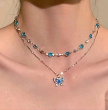 Hanary Gothic Layered Pendant Choker Jewelery necklace