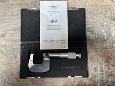 Used Mahr type 40A, 0-25mm micrometer, 