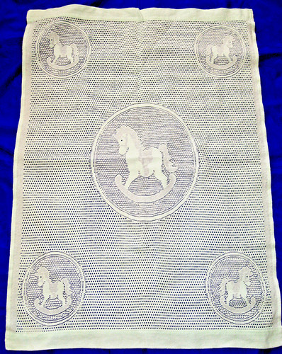 Baby blanket vintage cellular - blanket,