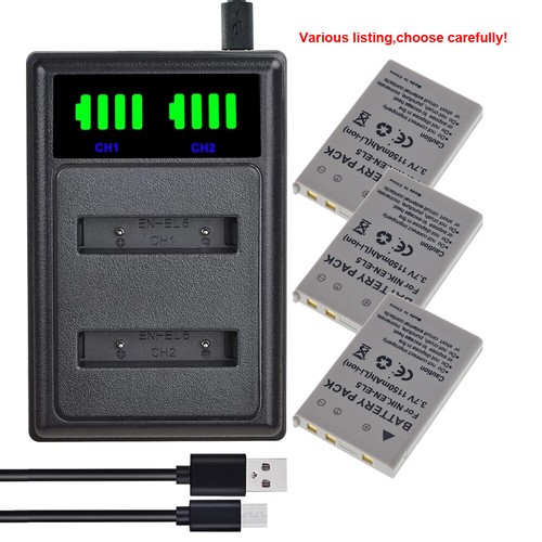 El5 battery charger for - en-el5,