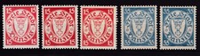 1925 Gdansk Postage Stamps