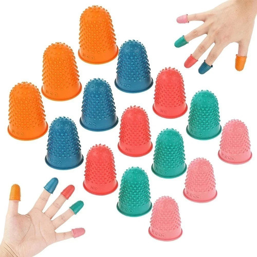 Silicone finger assorted - silicone,